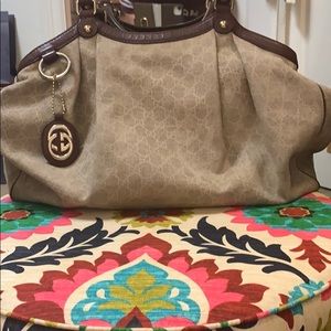 Adorable, large Sukey Gucci bag